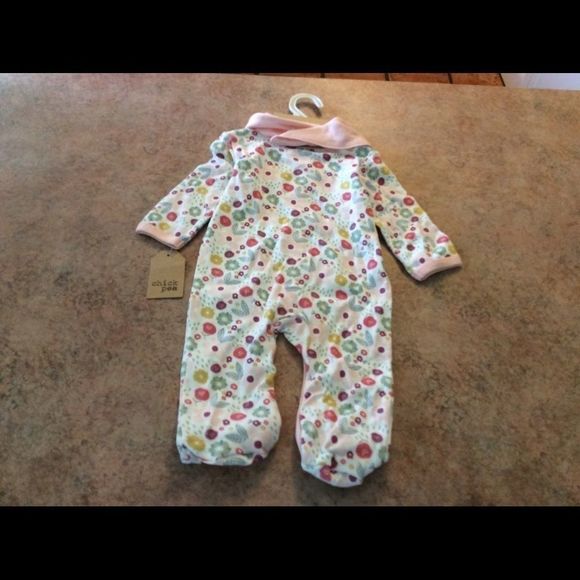 baby girl sleeper & bandana bib set - Picture 6 of 7